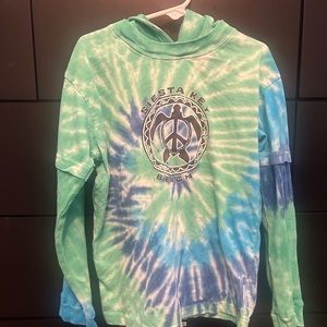 Siesta Key Beach Artforms Tye-dye hoodie
